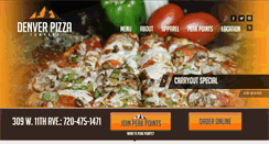 Desktop Screenshot of denverpizzaco.com